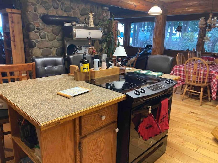 Union Bay Log Home Exterior foto